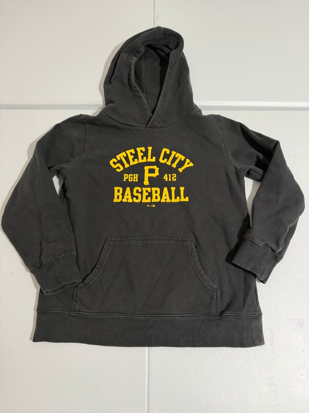 Pittsburgh Pirates Steel City Baseball Hoodie Youth M MLB Fanatics